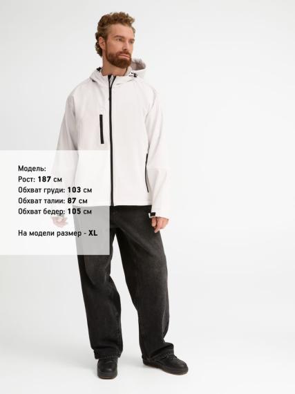 Куртка мужская с капюшоном Replay Men 340 белая, размер XXL