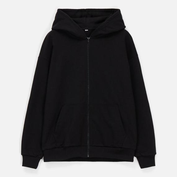 Толстовка унисекс оверсайз Sartoro, черная