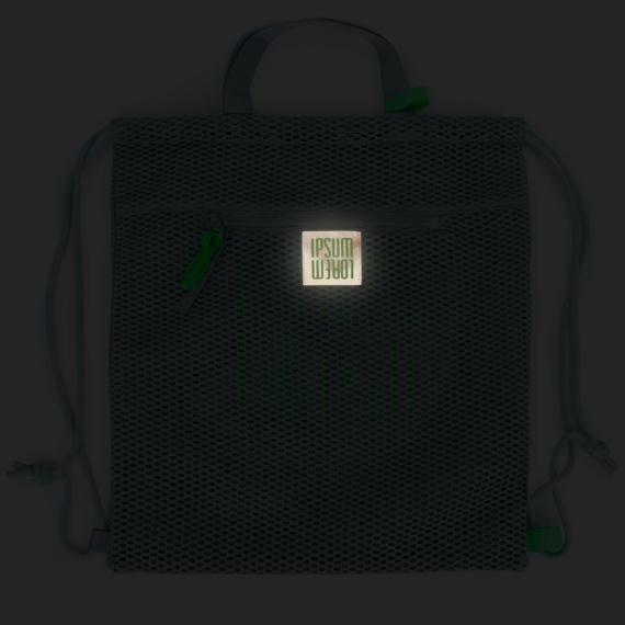 Рюкзак-мешок Verkko, серо-голубой