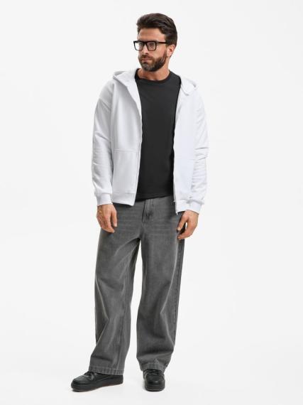 Толстовка унисекс оверсайз Sartoro, белая, размер XS/S