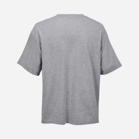 Футболка оверсайз унисекс Legacy, серый меланж, размер XS