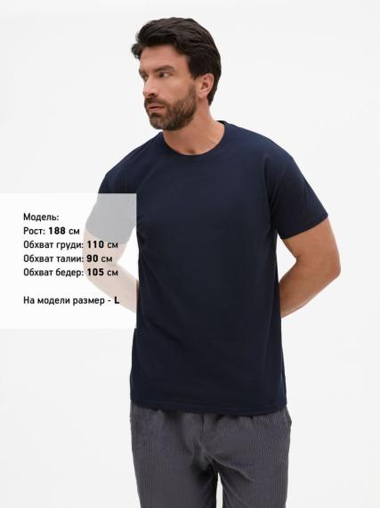 Футболка Regent 150 темно-синяя (navy), размер M