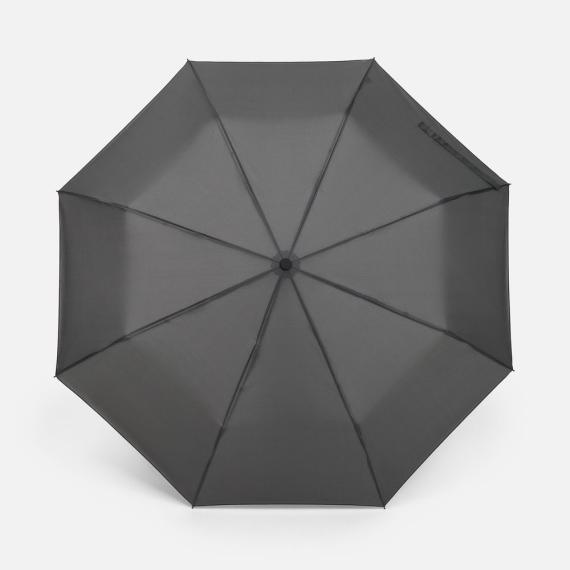 Зонт складной Smooth Move с плавным закрытием, серый