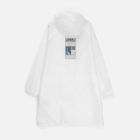 Дождевик Rainman Zip Pro белый, размер L