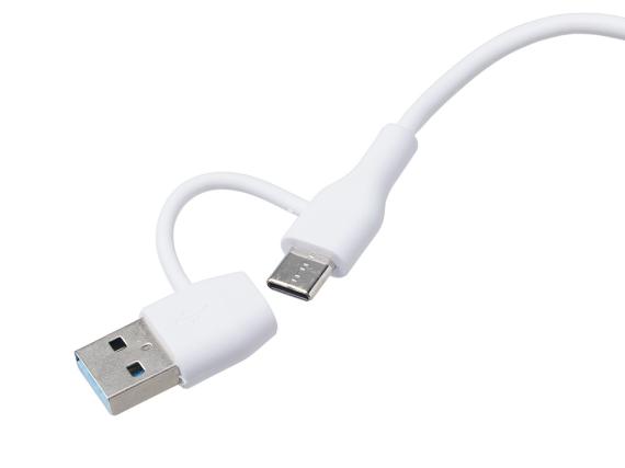 USB-хаб «Memo», 2*USB, 2*Type C