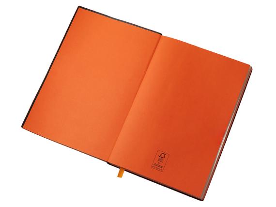 Блокнот в гибкой обложке А5 «C1» софт-тач