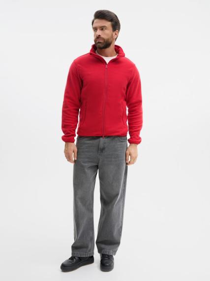 Куртка флисовая унисекс Ben Mac, красная, размер L