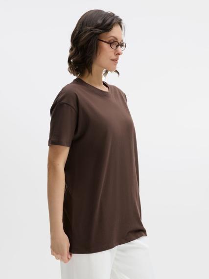Футболка Regent 150 темно-коричневая (шоколад), размер S