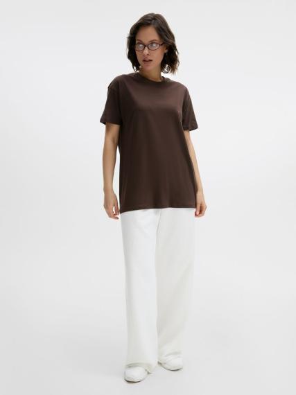 Футболка Regent 150 темно-коричневая (шоколад), размер S