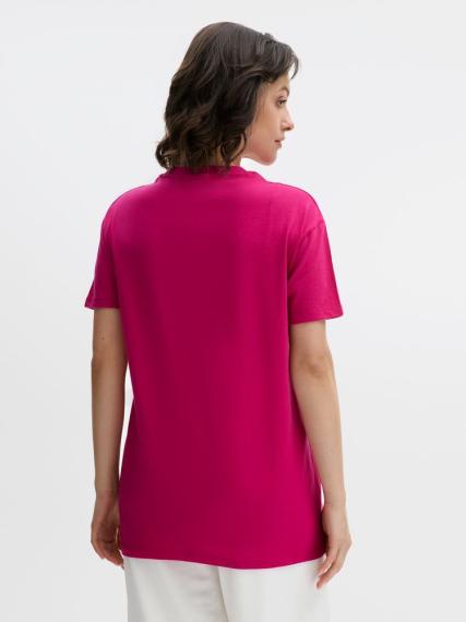 Футболка Regent 150 ярко-розовая (фуксия), размер M