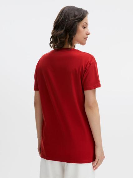 Футболка Regent 150 вишнево-красная, размер XS