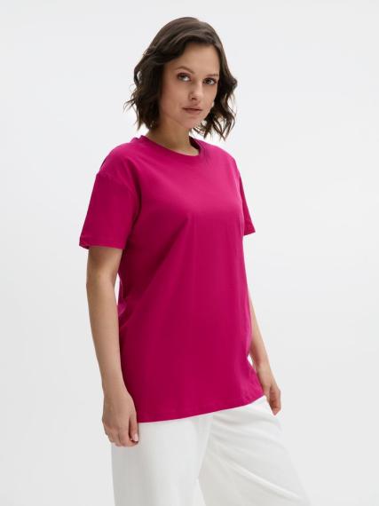 Футболка Imperial 190 ярко-розовая (фуксия), размер S