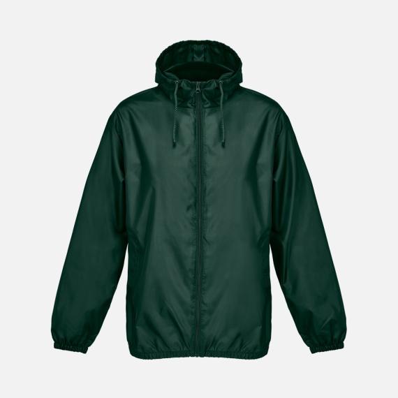 Ветровка унисекс Shield, темно-зеленая