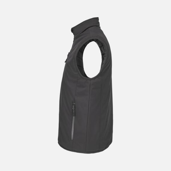 Жилет софтшелл унисекс Falcon BW, черный, размер XS