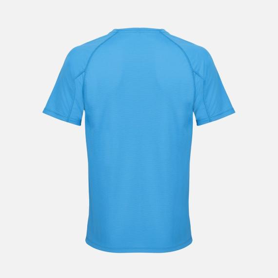 Футболка спортивная унисекс Vortex, ярко-бирюзовая, размер XS