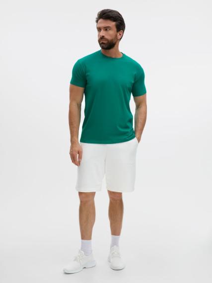 Футболка Regent 150 зеленая (изумрудная), размер XL