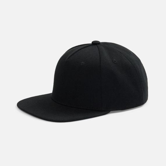 Бейсболка Epicore с прямым козырьком, черная