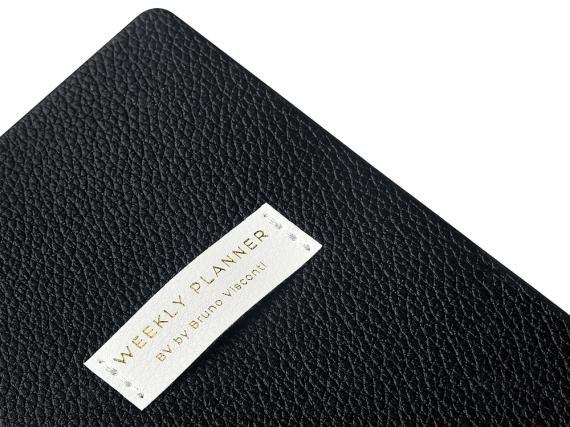 Еженедельник недатированный А6 «Black»
