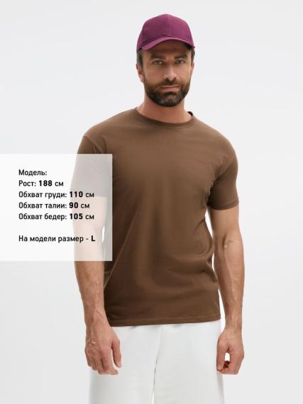 Футболка Imperial 190 коричневая, размер XXL