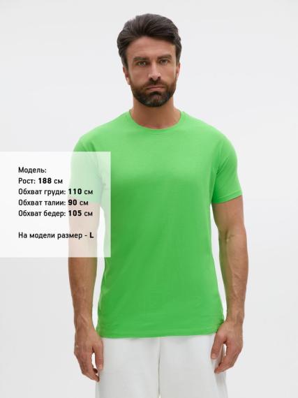 Футболка Regent 150 зеленый лайм, размер XXL