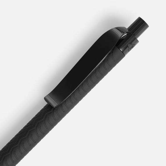 Ручка шариковая Prodir QS03 PRP Tyre Soft Touch, черная