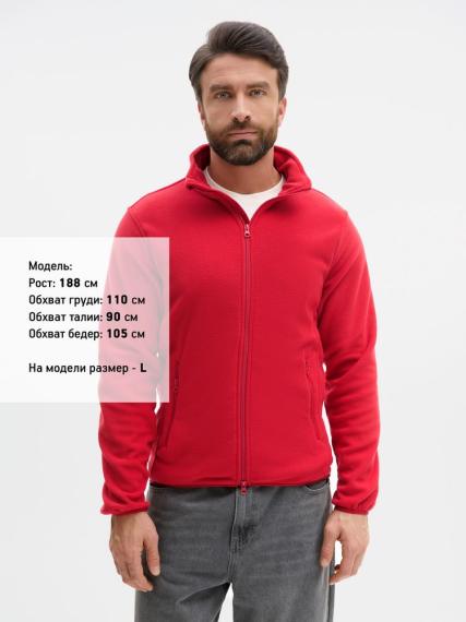 Куртка флисовая унисекс Ben Mac, красная, размер L