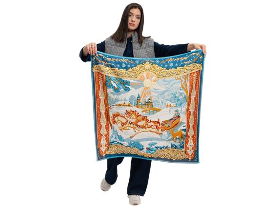 Платок «Русская зима»