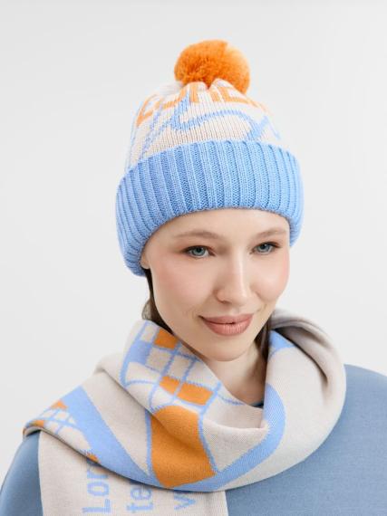 Шапка Joyful на заказ, полушерсть