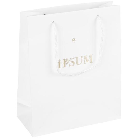 Пакет бумажный Vid S, белый