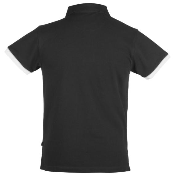 Рубашка поло мужская Anderson, черная, размер S