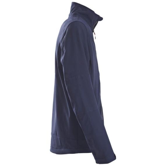 Куртка софтшелл мужская Trial темно-синяя, размер S