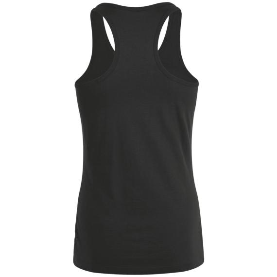 Майка женская Justin Women черная, размер L